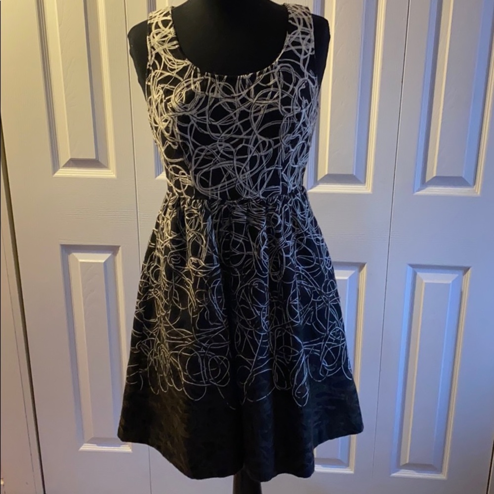 Maeve Detailed Fit and Flare Dress